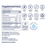 Trace Minerals ZeroLyte bouteille boisson sans sucre au goût tropical.