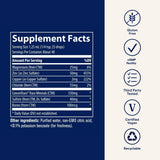 Trace Minerals Zinc ionique: source durable des États-Unis assurant reminéralisation naturelle.