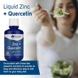 Trace Minerals Zinc Quercetine – routine santé quotidienne intégrée à la cuisine.
