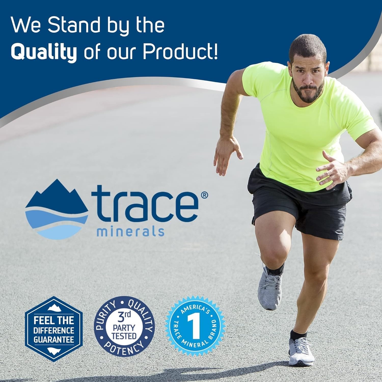Trace Minerals Zinc Quercetine – préparation rapide, apport minéral quotidien.