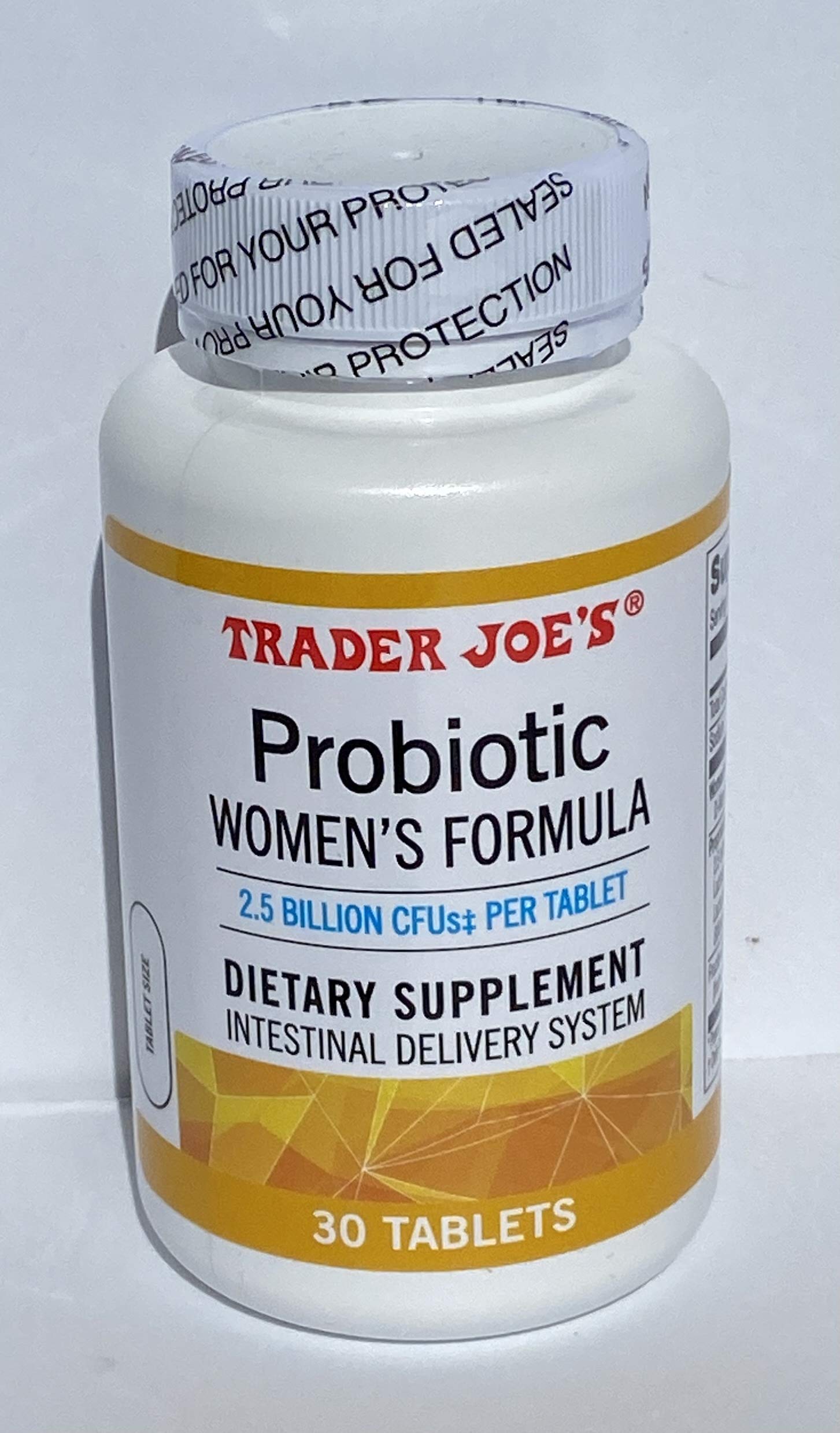Trader Joe's Probiotique Femmes - Utilisation quotidienne : capsules pratiques et routine bien-être.
