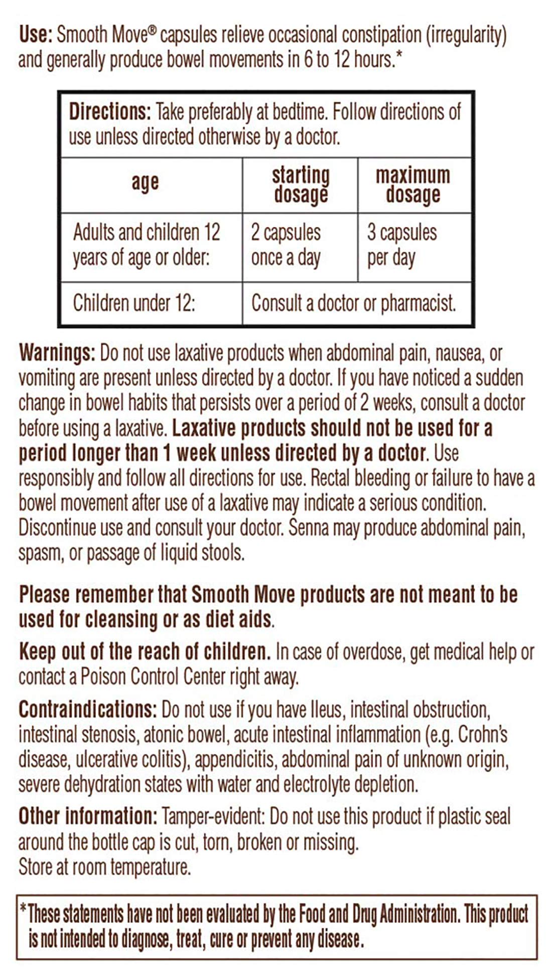 Emballage Durable Smooth Move de Traditional Medicinals respectueux de l’environnement.