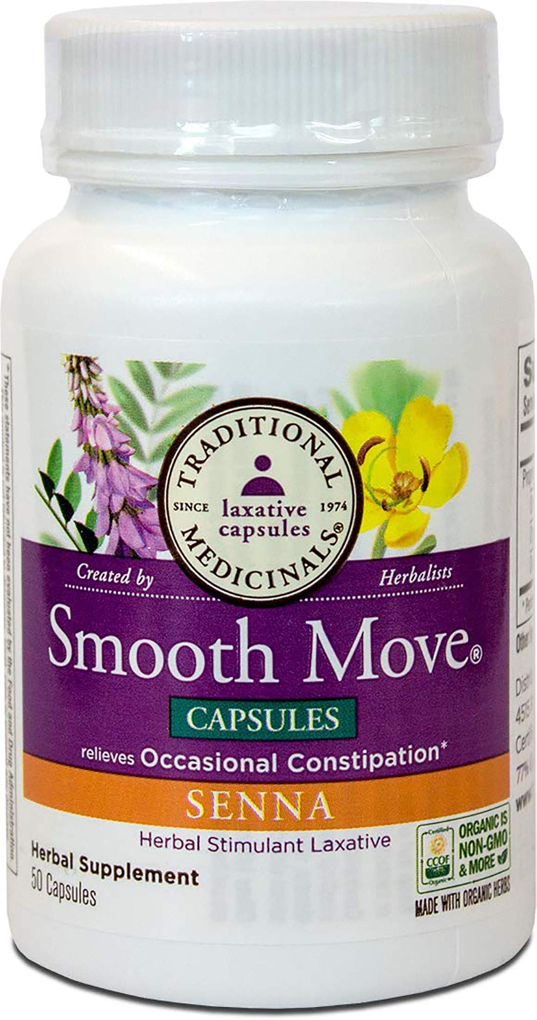 Capsules Smooth Move Alignées, option naturelle pour le confort digestif.