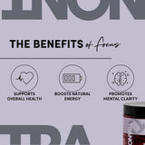 Capsules Tranont Focus Vitamin B Complex prêtes à être avalées pour une énergie durable.