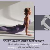 Emballage Tranont Focus Vitamin B Complex avec design clair et informations essentielles.