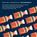 Transcend Gel Fraise En-Route Format Compact, idéal pour les pauses énergie.