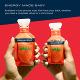 Transcend Utilisation Sport Gel Fraise, soutient l’effort sans caféine.