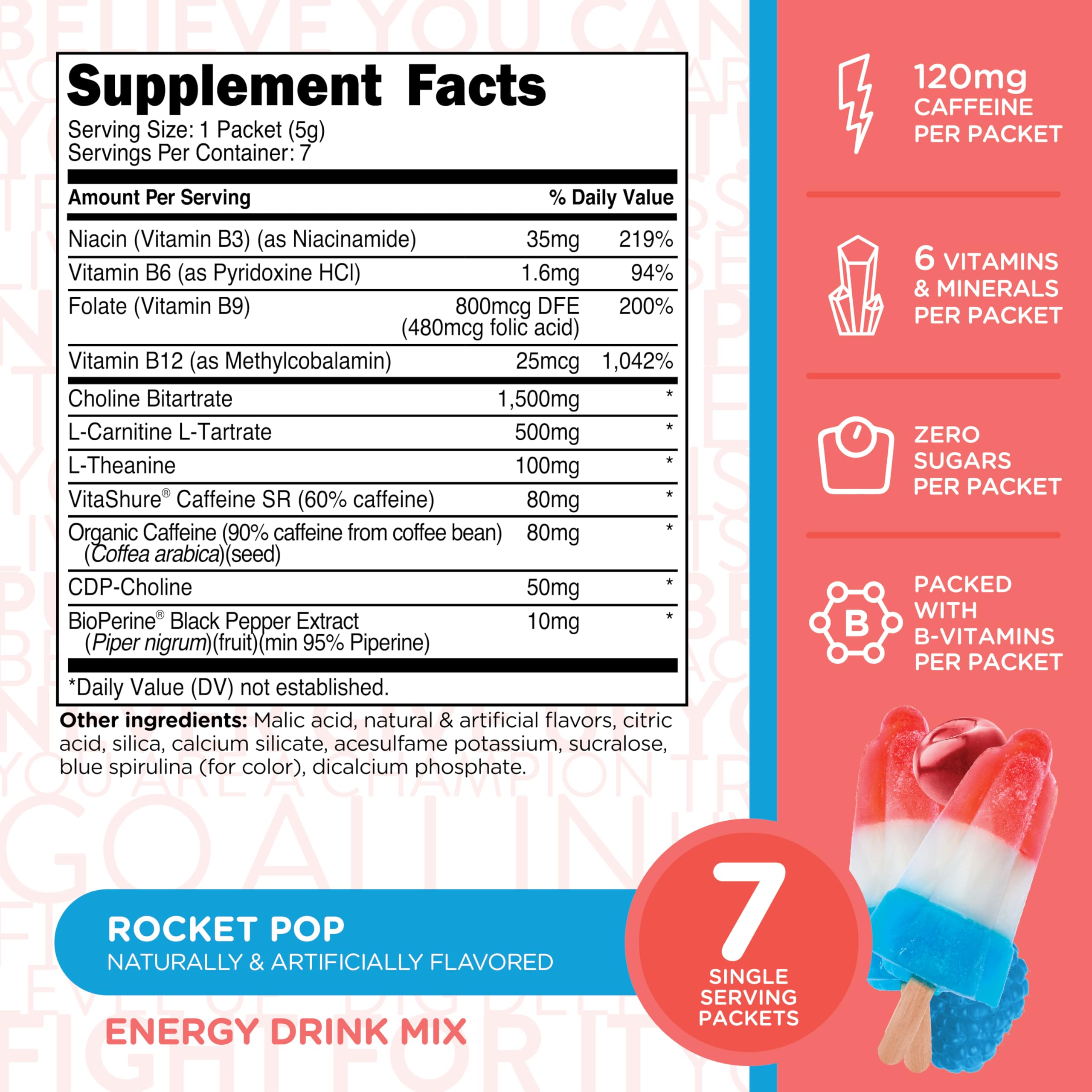 TransformHQ Boost Shot - sachets dosage faciles, pratique en déplacement.