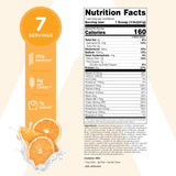TransformHQ Orange Cream, doseur inclus pour mesurer chaque portion