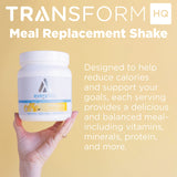 TransformHQ Remplacement Repas Vanille - préparation rapide pour un repas pratique