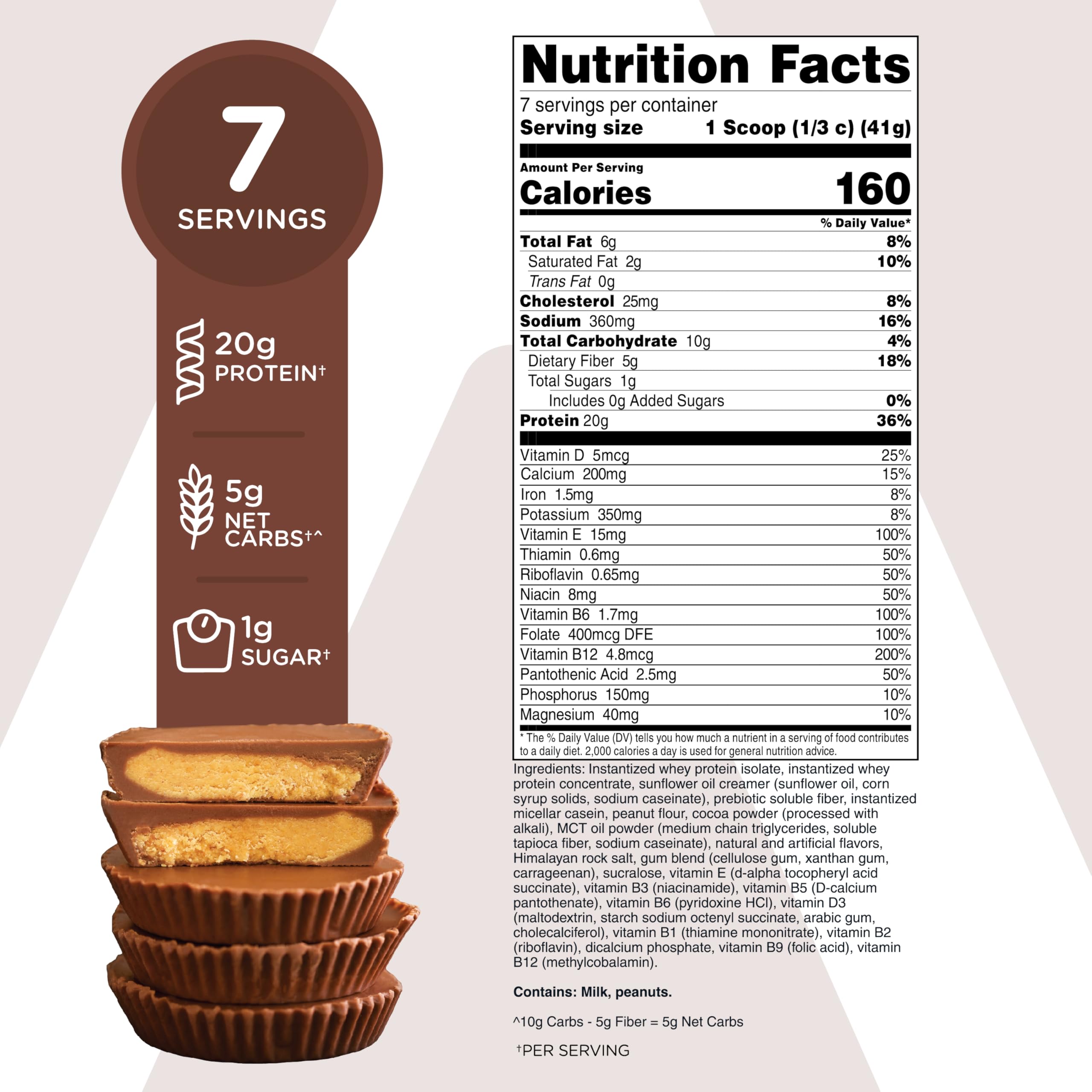 TransformHQ Shake Saveur Orange-Crème, goût appétissant et polyvalent pour vos matins.