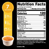 TransformHQ Whey Isolate crème brulee dose, mesure précise pour portions.