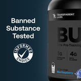 Cuillère-dose Bulk Black en gros plan montrant texture poudre et dosage précis.