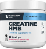 Transparent Labs Creatine HMB — poudre dans le pot pour une utilisation quotidienne.