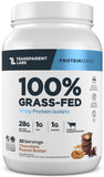 Protéine Transparent Labs isolat de lait dans l'emballage, choix sain et premium.
