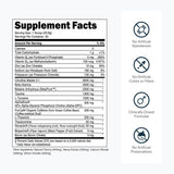 Bouteille-mesure Transparent Labs pre-entrainement facilite le dosage quotidien