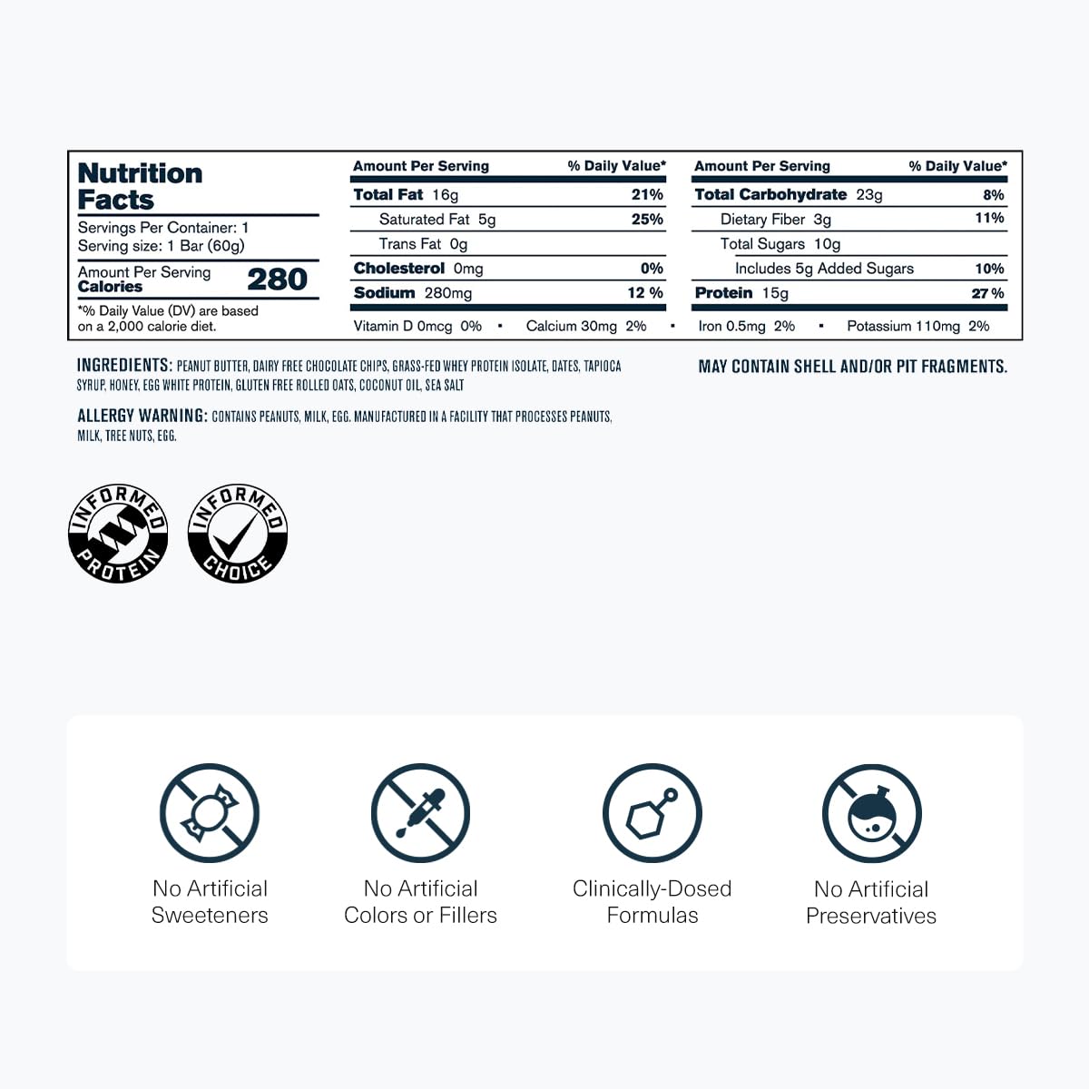 Texture crèmeuse des barres Protein+ Transparent Labs pour une dégustation satisfaisante.