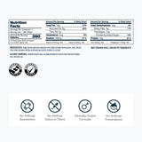 Texture crèmeuse des barres Protein+ Transparent Labs pour une dégustation satisfaisante.