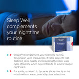 TRAVELSANA Sommeil Bien - vitamines B6 et B12 favorisent énergie et bien-être