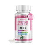 Trawecual – bouteille de capsules ménopause, potentiel soulagement des bouffées de chaleur.