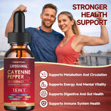 Trawecual Liposomal Cayenne, goût aubépine et cannelle