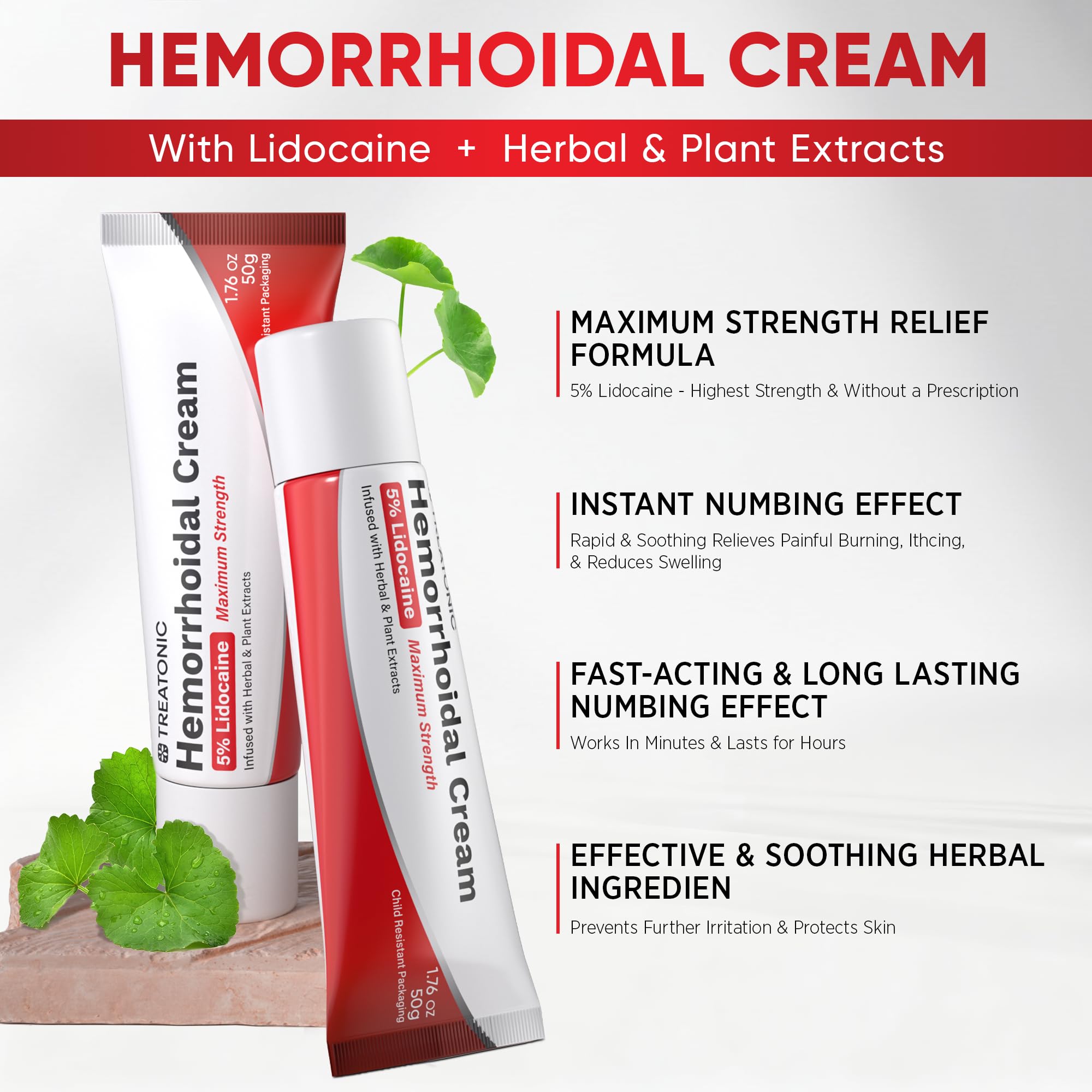Crème Treatonic, texture douce et non grasse.