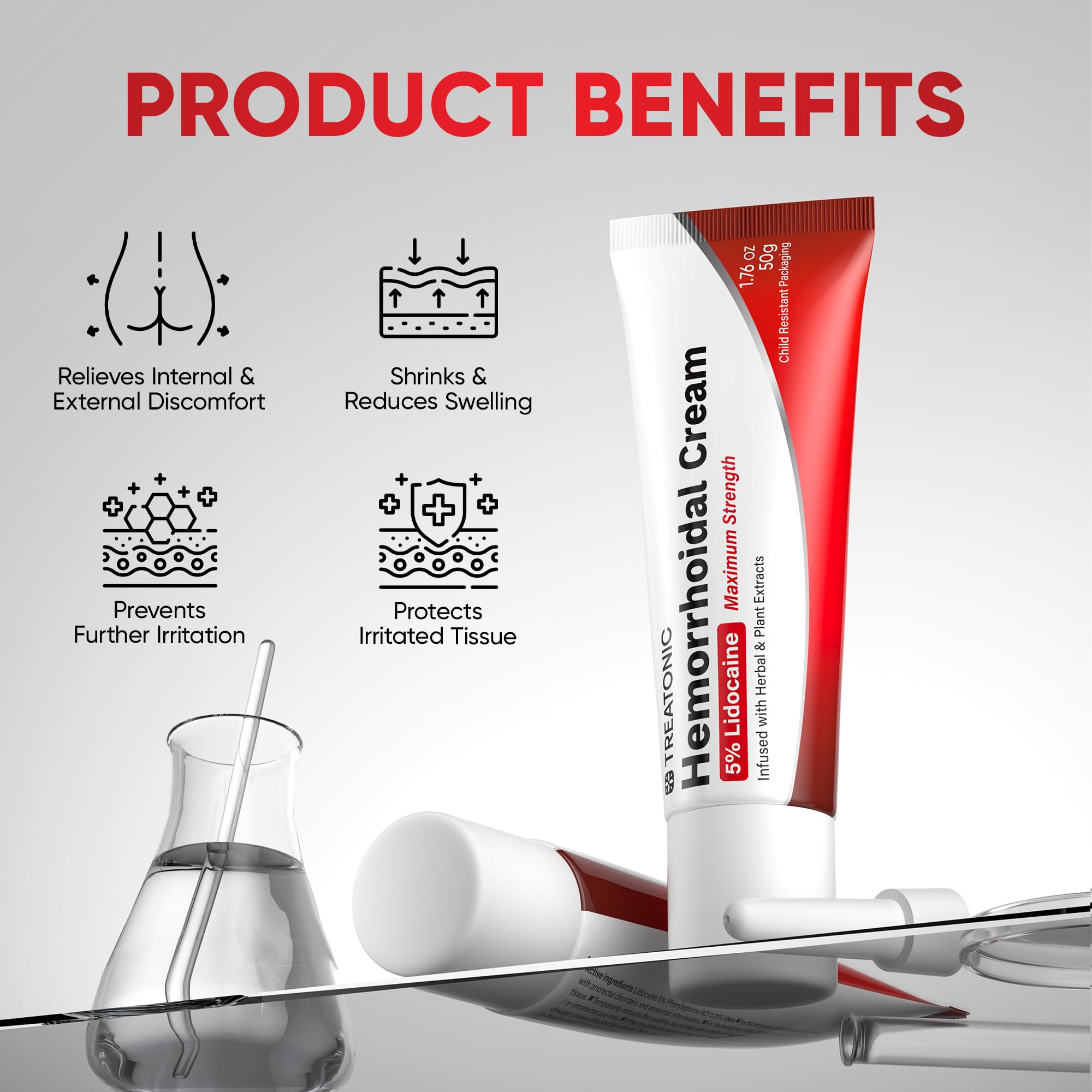 Hydratation et protection cutanée avec Treatonic.