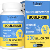 Trehealtt flacon probiotiques Saccharomyces boulardii pour l'équilibre intestinal.