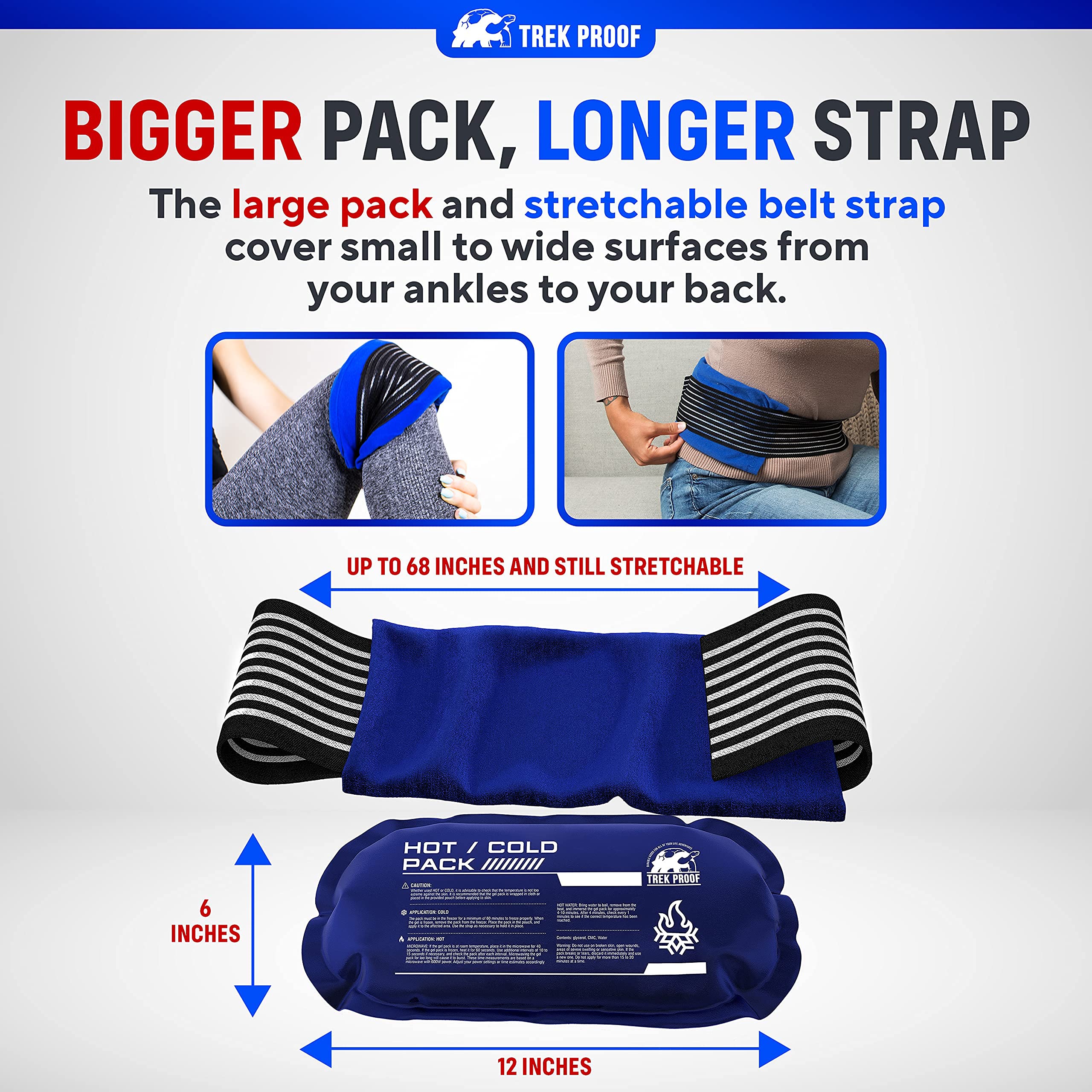 TrekProof accessoires mains – manipulation facile et prise en main