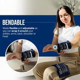 TrekProof compresse gel glace flexible épaule, adaptation sur-mesure pour un confort quotidien.