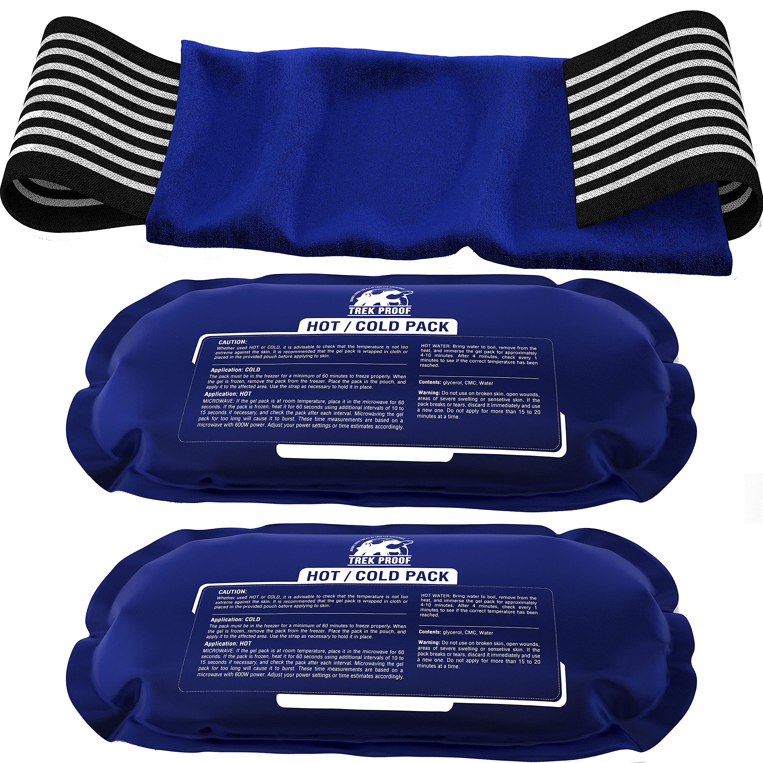 TrekProof ensemble 3 pièces glace-chaud pour récupération polyvalente.
