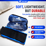 TrekProof glace genou grande couverture pour articulation et confort.