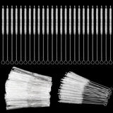 Brosse TrelaCo pour trachostomie en nylon et acier, nettoyage efficace.