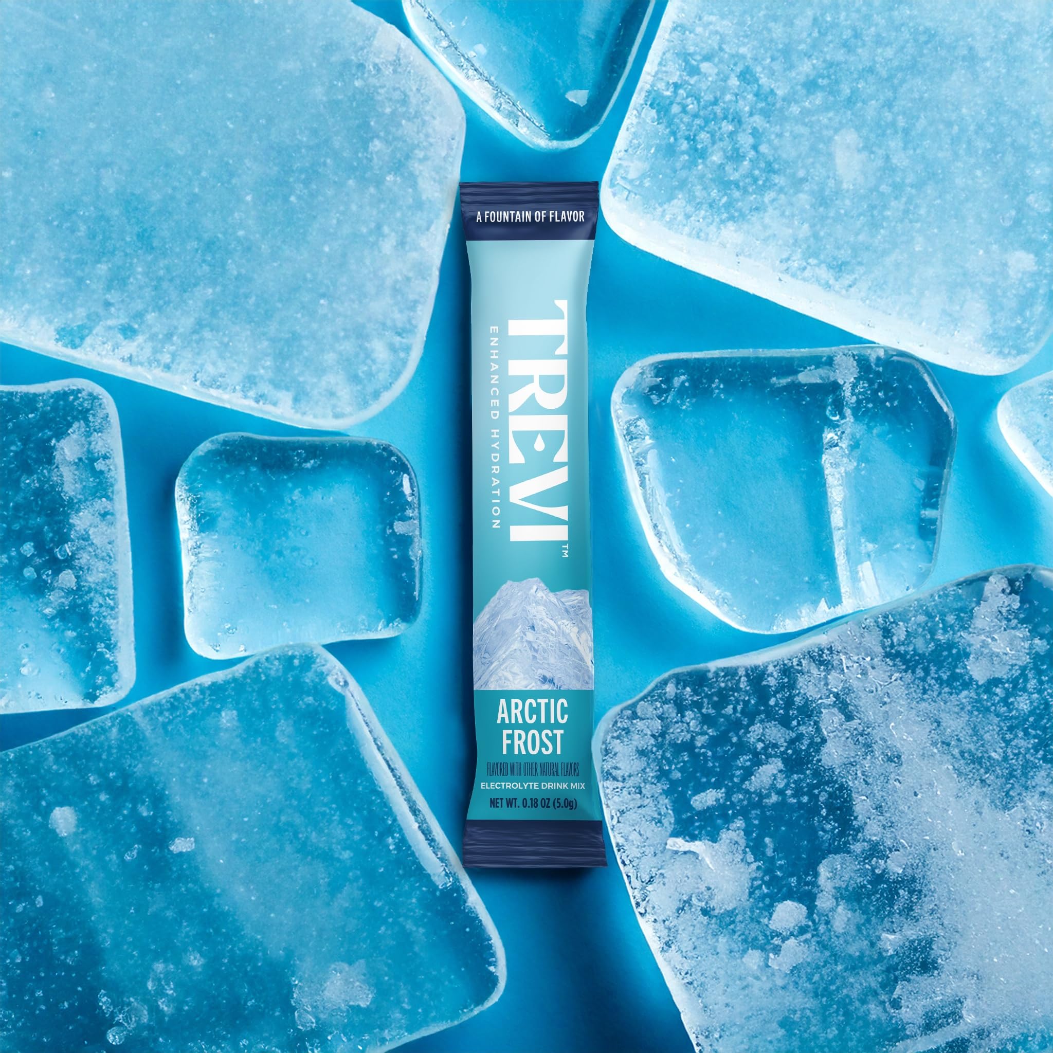 Trevi Électrolytes Sans Sucre – stick dosage Arctique Froid, hydratation pratique.