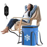 Trewf machine-glace-genou-apres-operation avec réservoir volumineux et connexion stable.