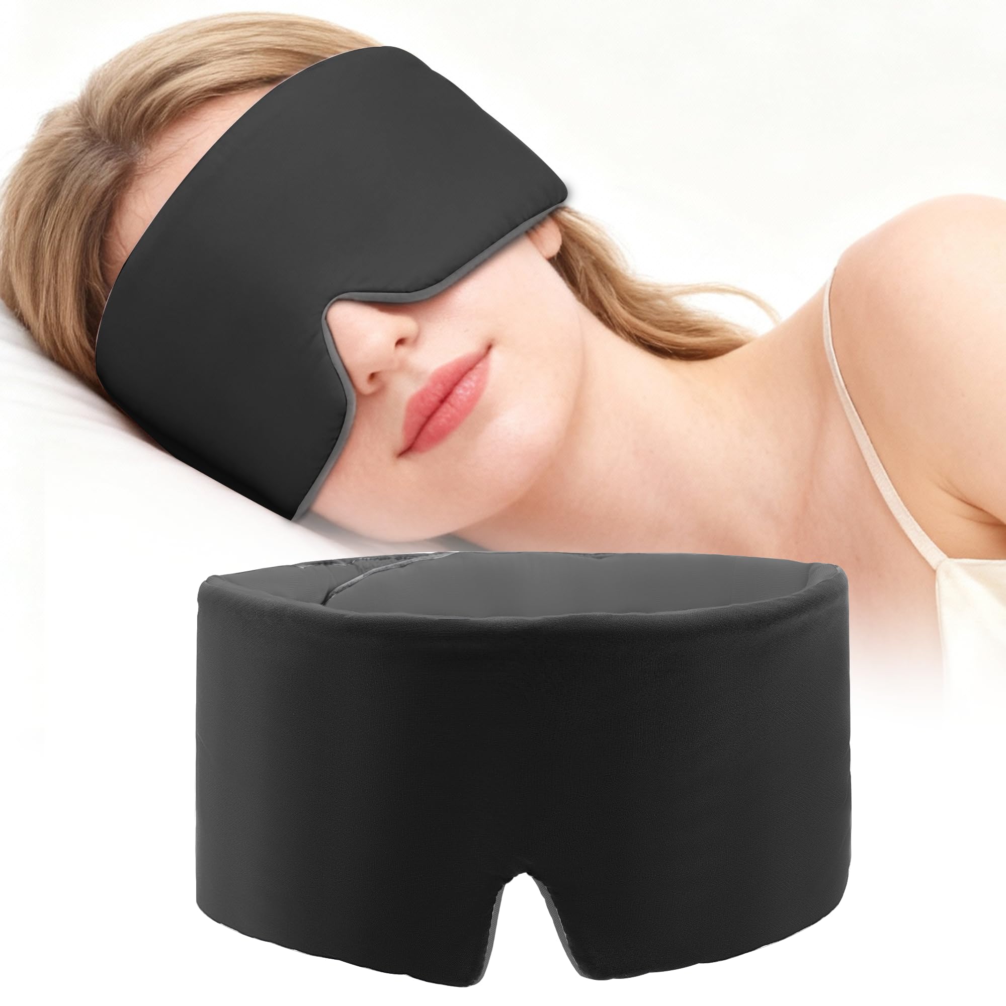 Tri-Tra masque-yeux-noir design sans pression – confort nocturne durable.