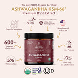 TRIBE ORGANICS Ashwagandha capsules – gélules faciles à intégrer à une routine.
