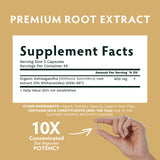 TRIBE ORGANICS Ashwagandha KSM66 – capsules 90 unités pour routine bien-être.
