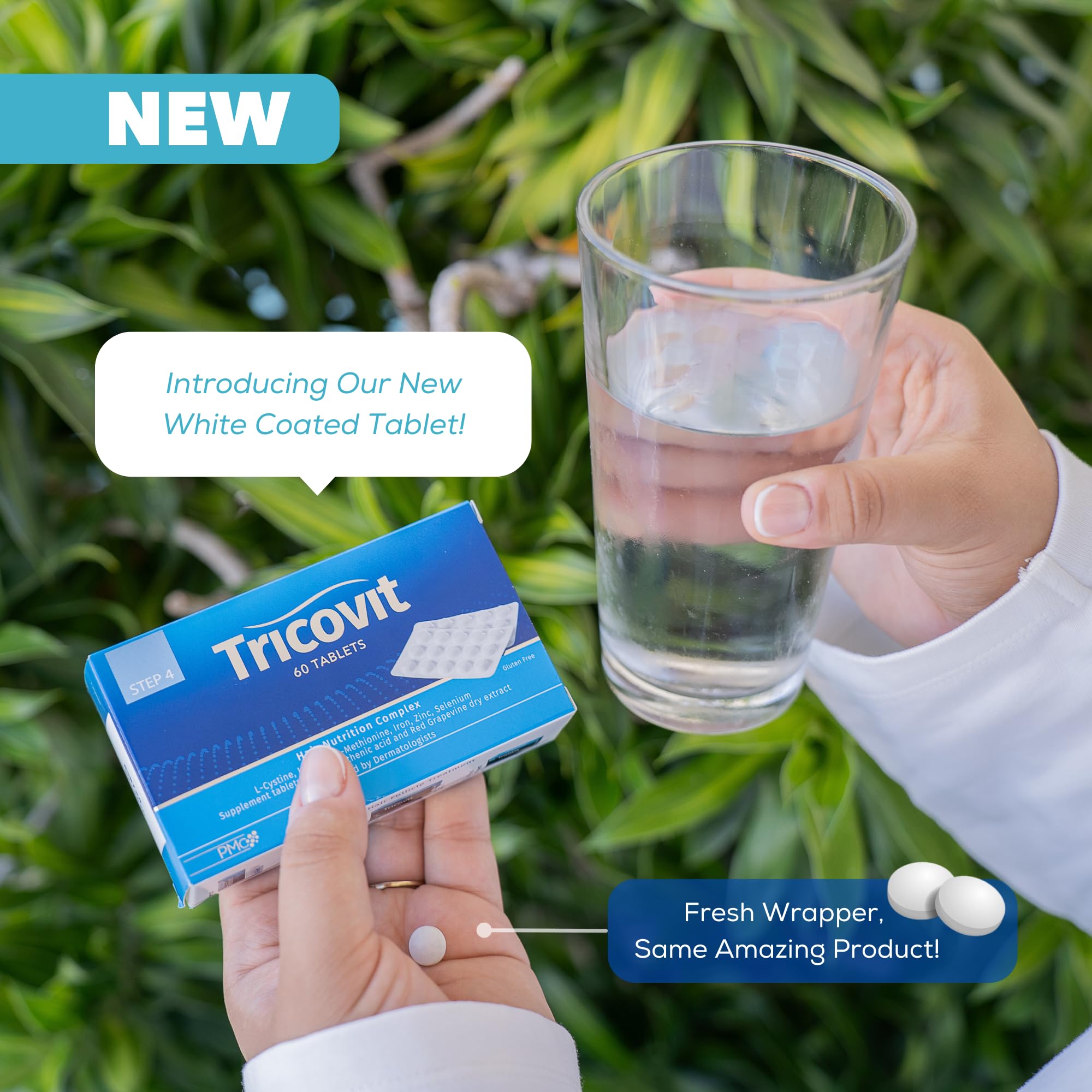Tricovit, sélénium comme antioxydant protégeant le collagène.