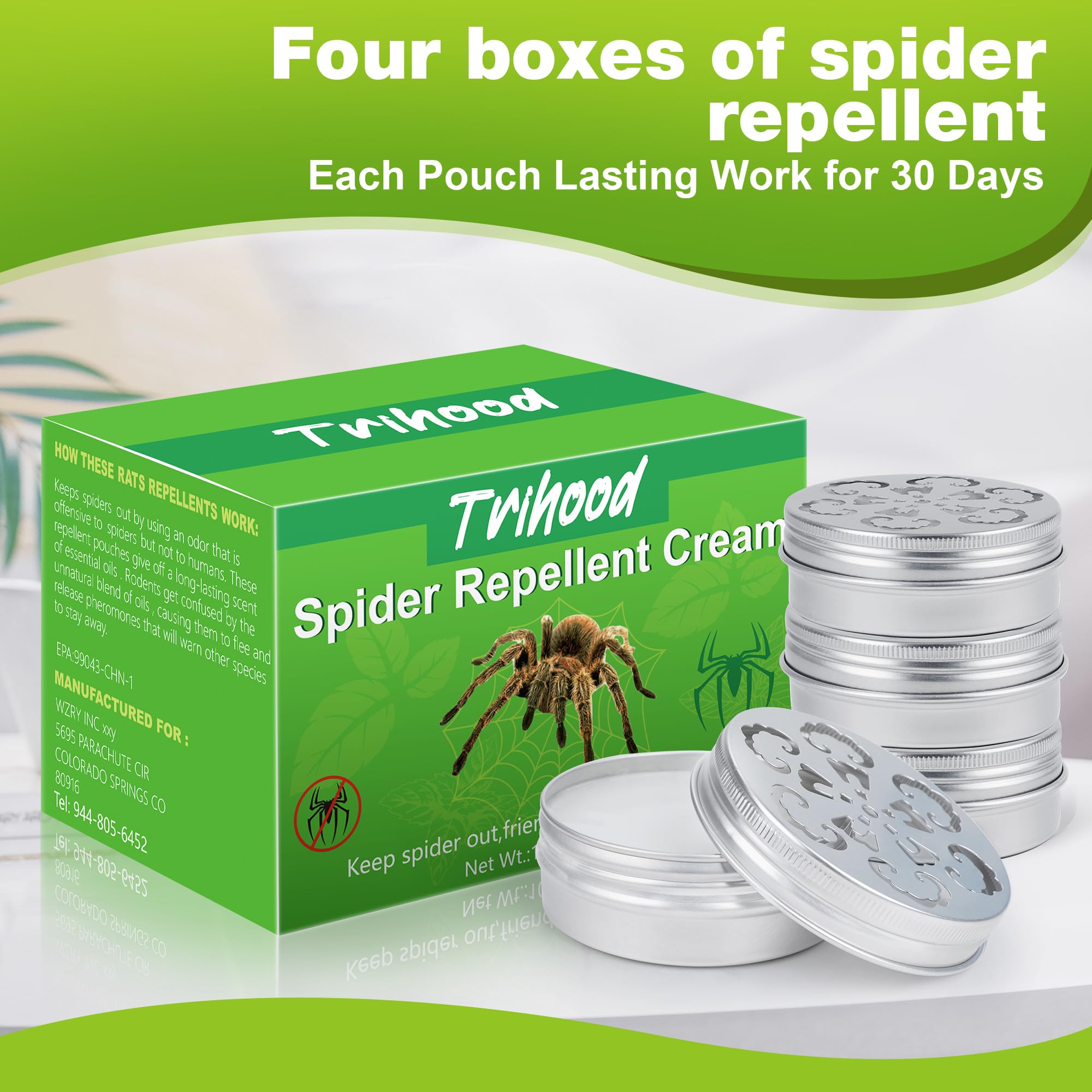 Trihood emballage 4 bouteilles, pack pratique pour maison et atelier