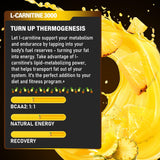 Trihood Liquide L-Carnitine 3-en-1 favorise énergie durable et endurance.