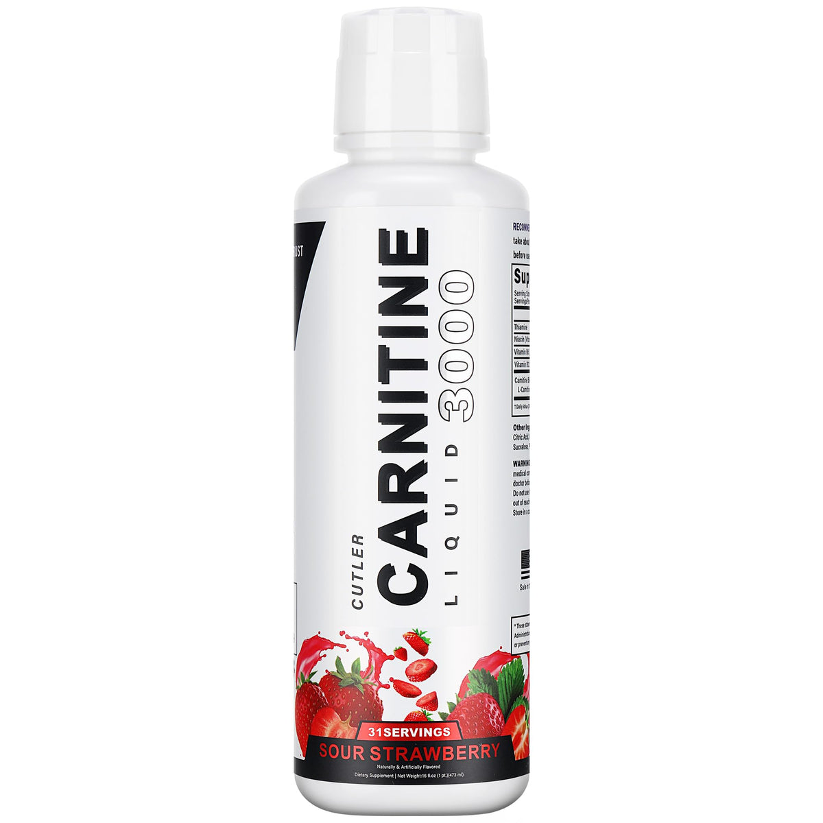 Trihood L-Carnitine 3000 — bouteille 473 ml prête à augmenter l énergie pendant l entraînement.