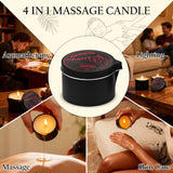 TRINIDa bougie cadeau romantique ambiance intime et luxe.