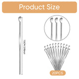 Cuillere-oreille Trinkrittey en inox, douceur et solidité pour l entretien personnel.