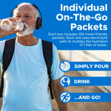 TRIORAL ingrédients du sachet électrolyte, réhydratation précise après effort.