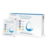TRIORAL sachet électrolyte pour une hydratation rapide dans 1 litre d’eau.