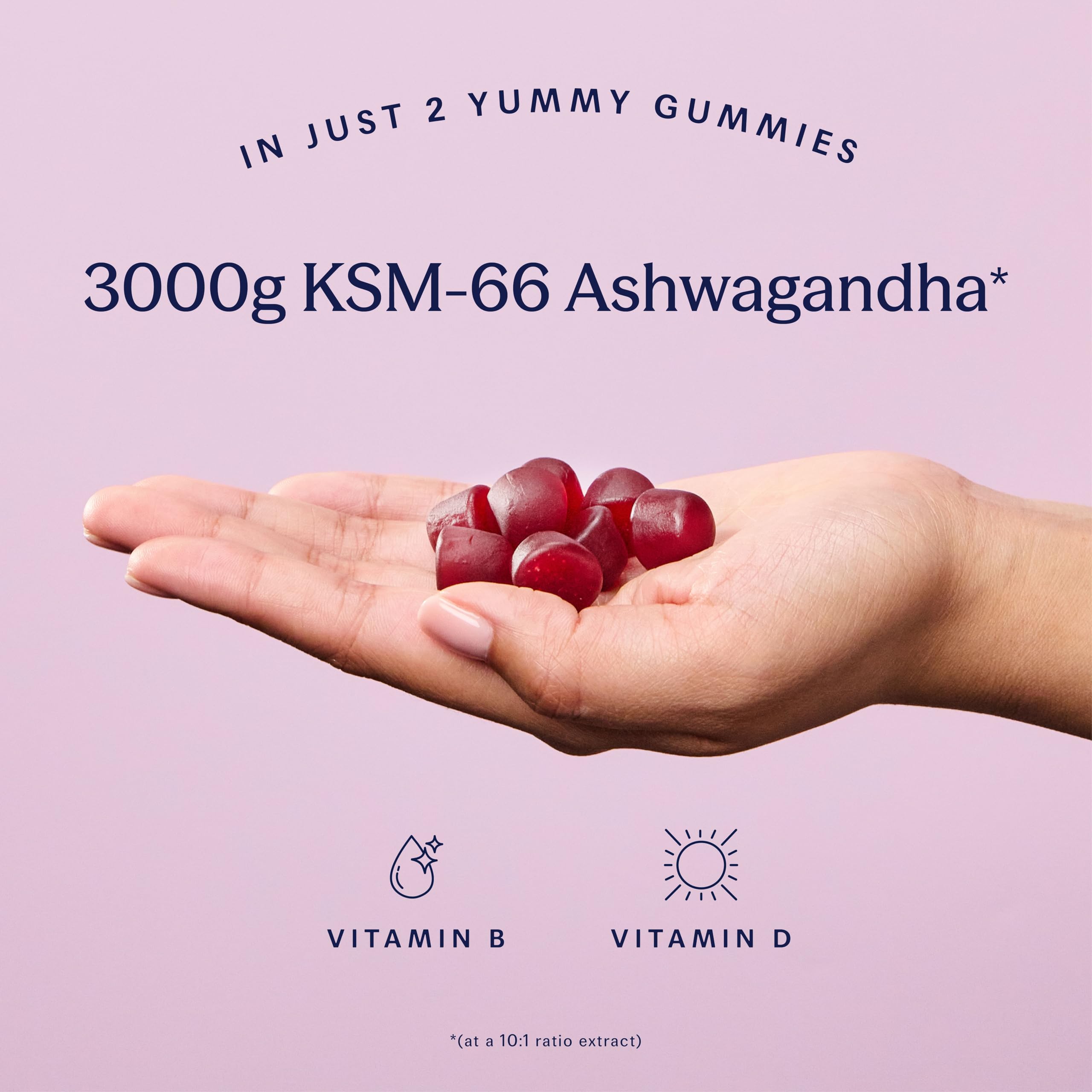 Gommes TRIP enrichies en vitamines B6, B12 et D12 pour un soutien quotidien.