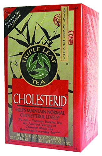 Triple Leaf Tea cholestérol préparation facile pour démarrer la journée.