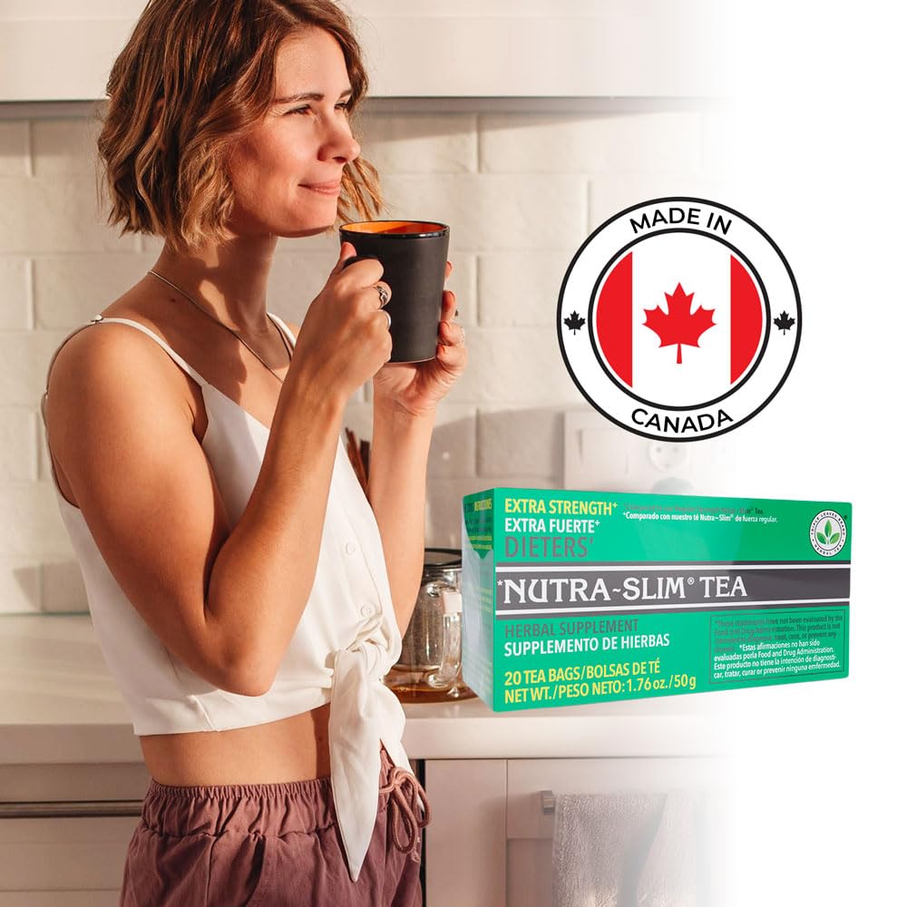 Nutra-Slim Tea – Fabrication en Colombie-Britannique, certifiée BRCGS.