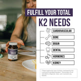 Triquetra Health Total K2: certification USDA Organic et production US pour la traçabilité.